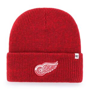 47' Brand Čepice NHL 47 Brand Cuff Knit Brain Freeze SR, Senior, Detroit Red Wings