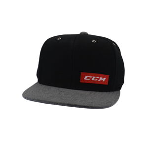 CCM Kšiltovka CCM Icon Snapback Cap SR, černá, Senior